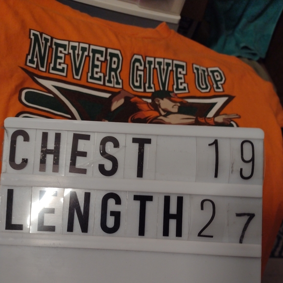 WWE Authentic Wear - 2015 John Cena Miami Colors 15x Champ Fair Condition Medium - Picture 13 of 13